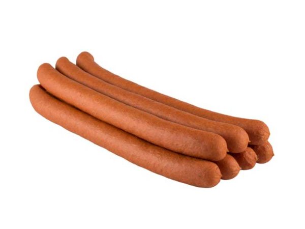 Hot Dog Wurst, Rind 120g | TK | Preis je Pack ca. 1,2 kg